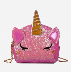 KID UNICORN SEQUIN CROSSBODY BAGS