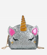 Load image into Gallery viewer, KID UNICORN SEQUIN CROSSBODY BAGS
